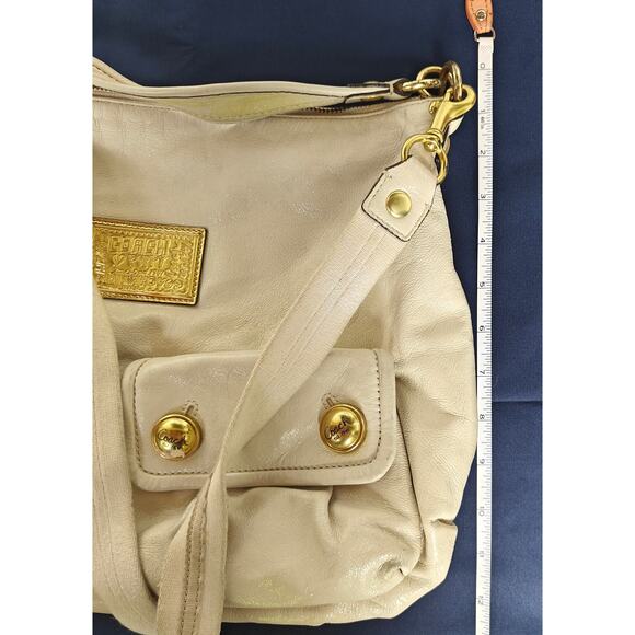 Coach Poppy Pocket Hobo 14681 – Ivory Shoulder Bag, Double Front Pockets - Picture 8 of 8